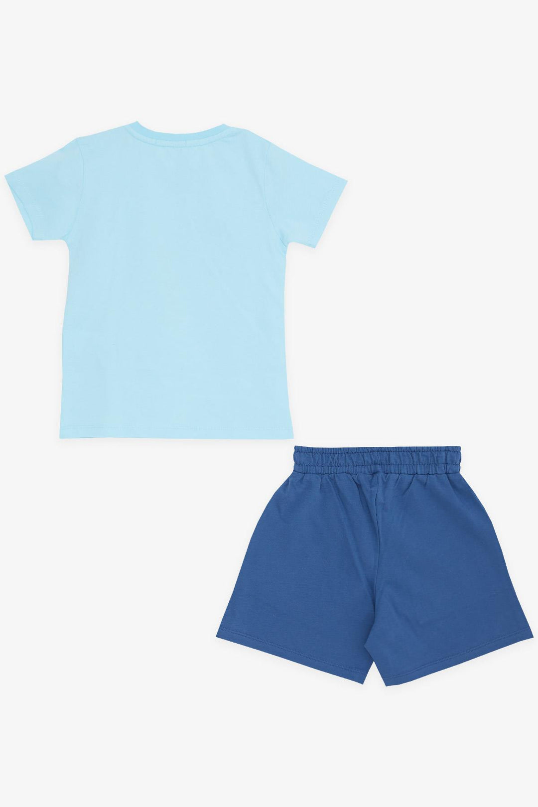 BRE Breeze Girls & Boys Boys' Shorts Set Photographer Lion Printed 1-4 Years, Light Blue - Iaşi