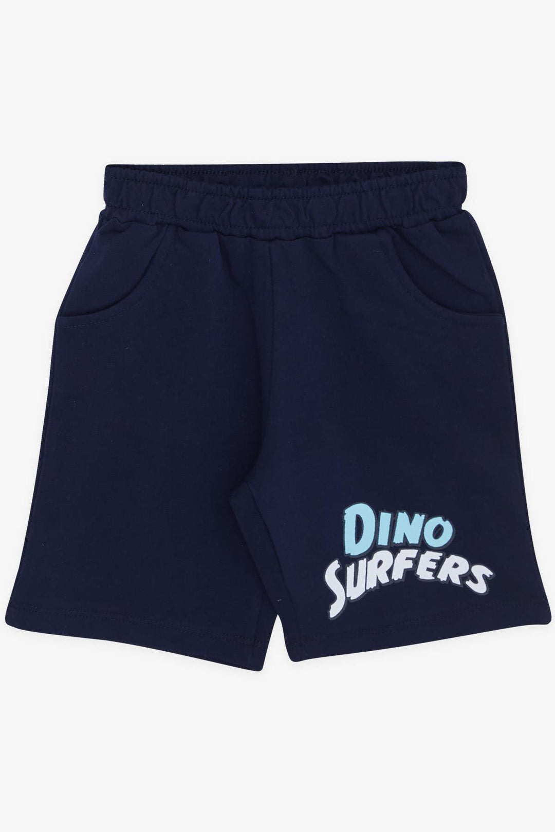 BRE Breeze Girls & Boys Boys' Shorts Set Surfer Cool Dinosaur Printed 1.5-5 Years, Light Blue - Kearns