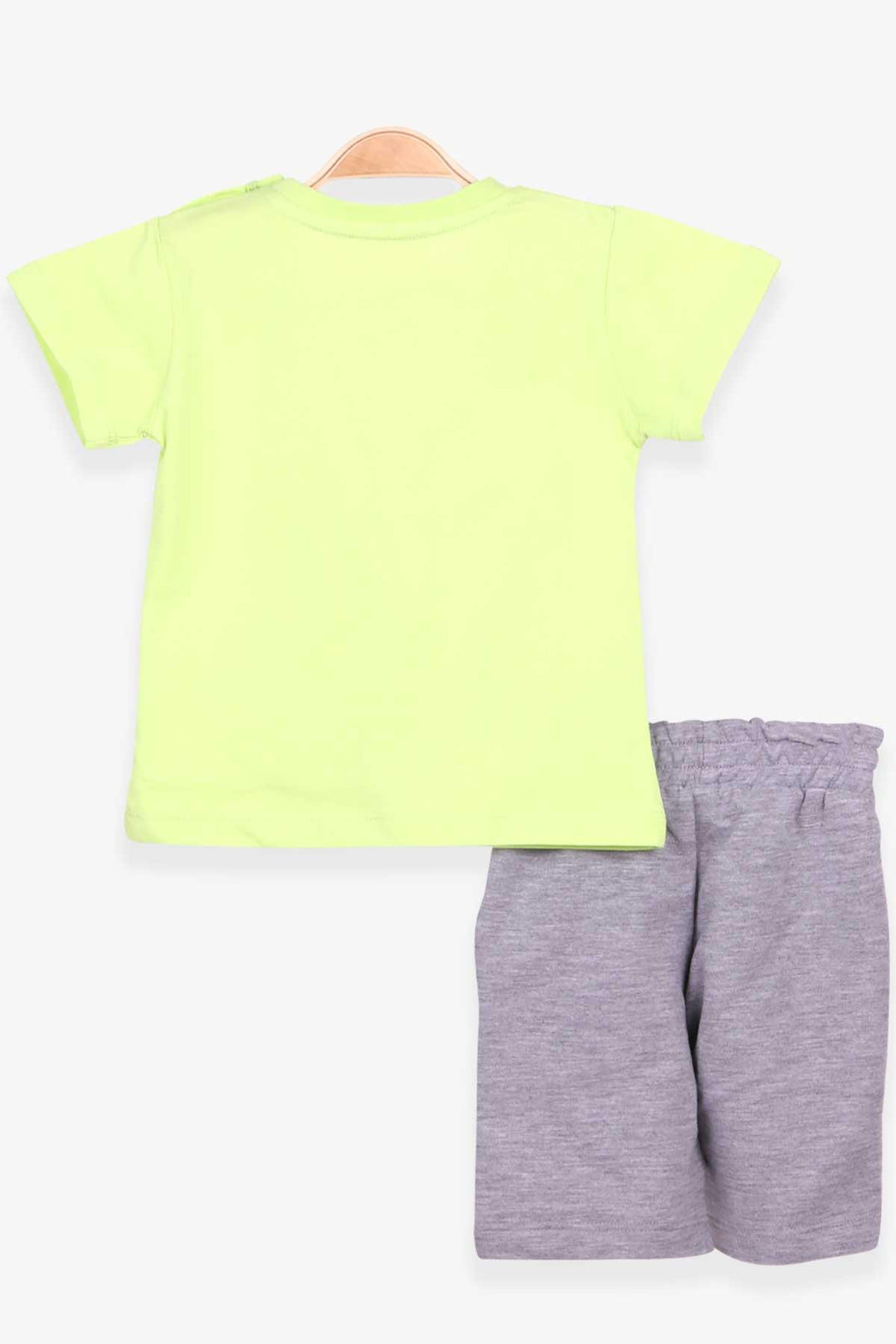 BRE Breeze Boys' Shorts Set Crocodile Printed 1-4 Years, Pistachio Green - Kanata