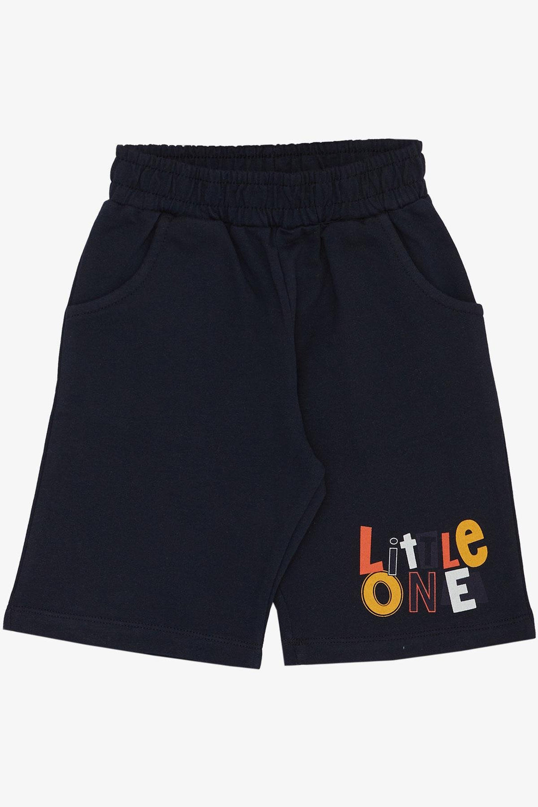 BRE Breeze Boys' Shorts Set with Printed Text for 1.5-5 Years, Pomegranate Blossom - Alphen aan den Rijn