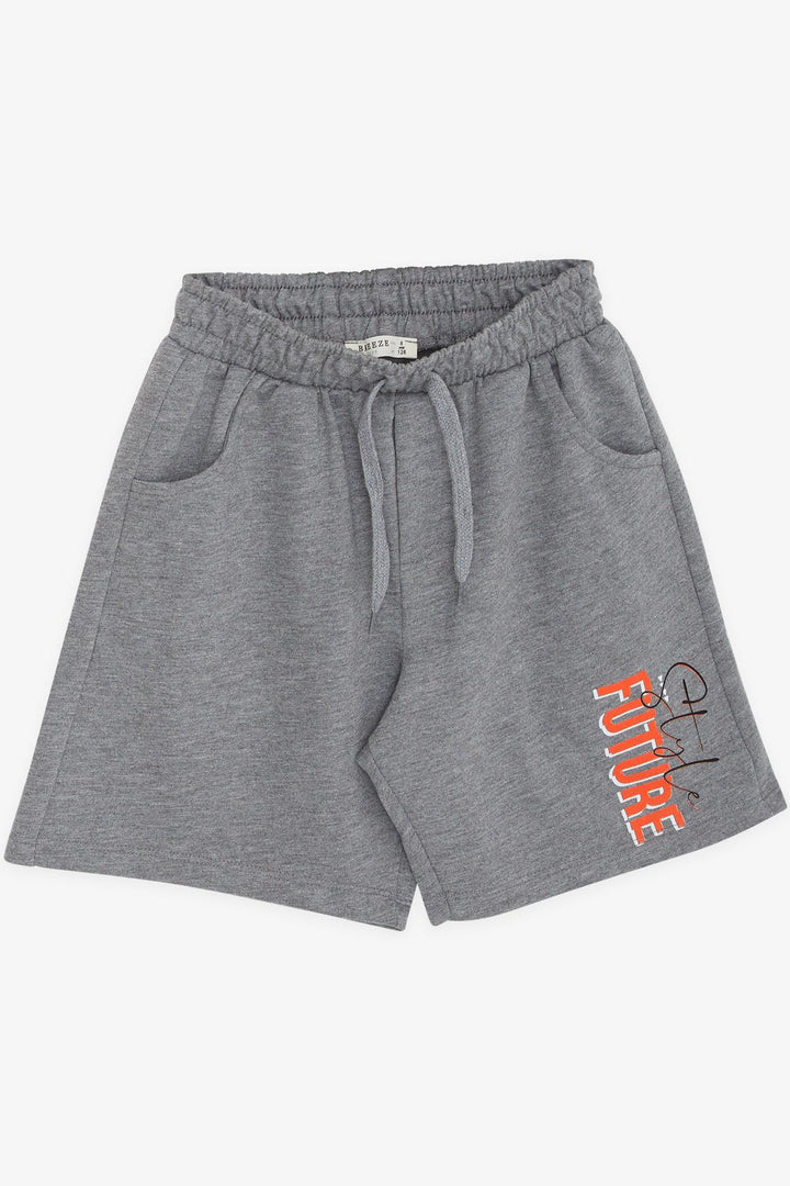 BRE Breeze Boys' Shorts Set with Printed Writing Pockets 84 Years, Orange - Laatzen