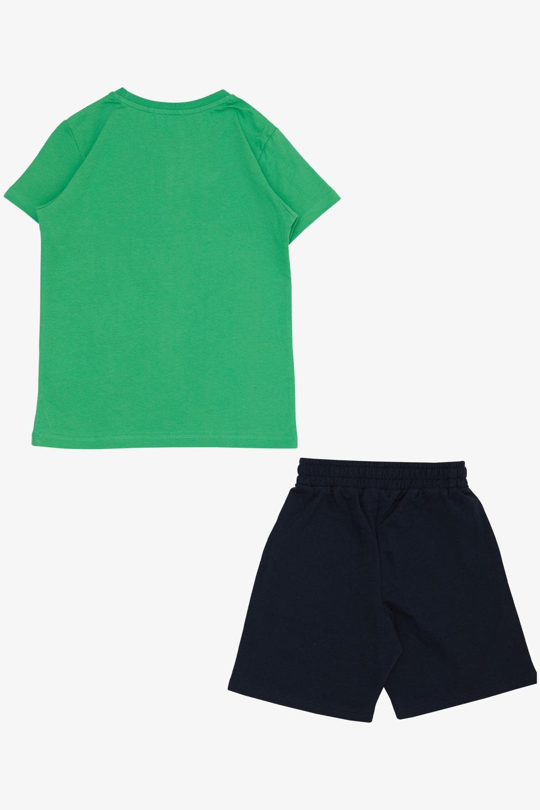 BRE Breeze Boys' Shorts Set with Printed Writing Pockets 84 Years, Green - Saint-Priest