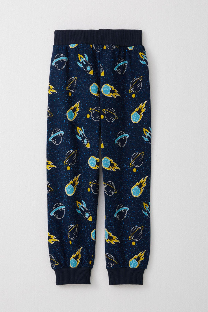 BRE Breeze Boys' Space Themed Suit 1.5-5 Years, Navy Blue - Ames