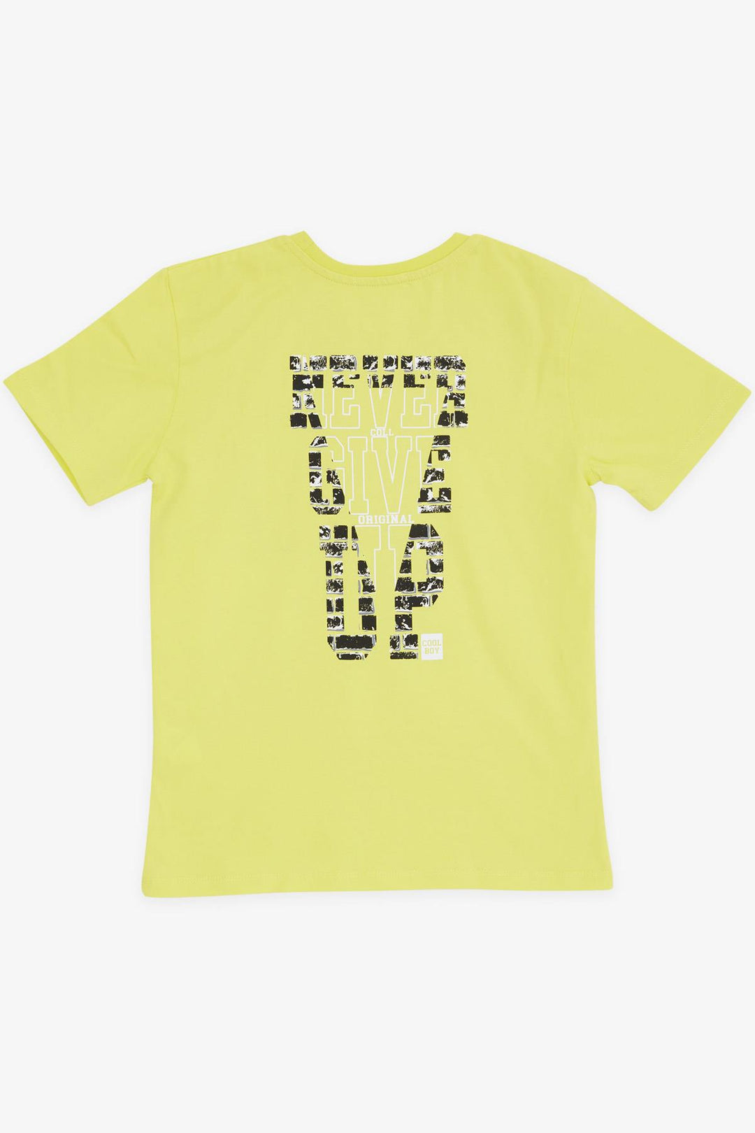 BRE Breeze Girls & Boys Boys T-Shirt Printed with Text, 84 Years, Yellow - Azzano