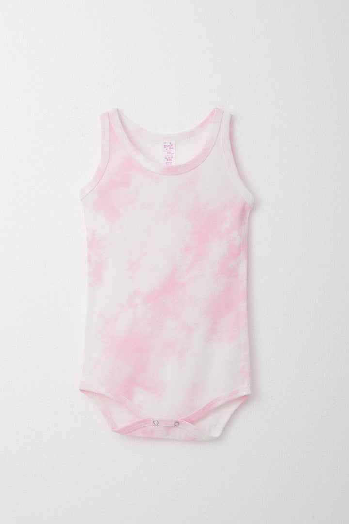 BRE Breeze Girl Baby Tank Top Bodysuit with Tie-Dye Pattern 9 Months-3 Years, Pink - Hellevoetsluis