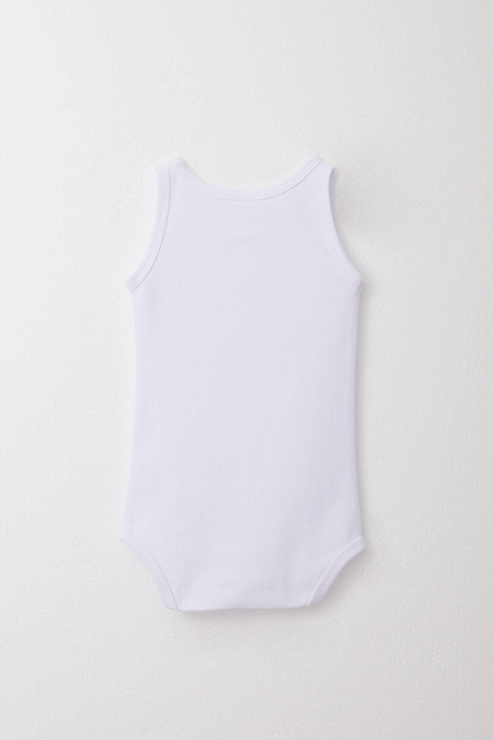 BRE Breeze Girl Baby Tank Top Bodysuit Striped 9 Months-3 Years, White - Tepeapulco