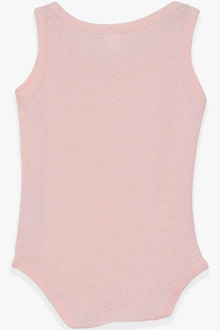 BRE Breeze Baby Girl Snap Bodysuit Jacquard 9 Months-3 Years, Salmon - Beloit