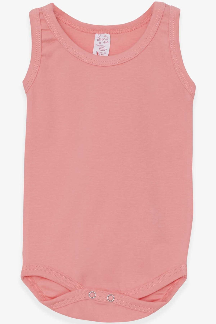 BRE Breeze Baby Girl Snap Bodysuit 9 Months-3 Years, Salmon - Fountainebleau