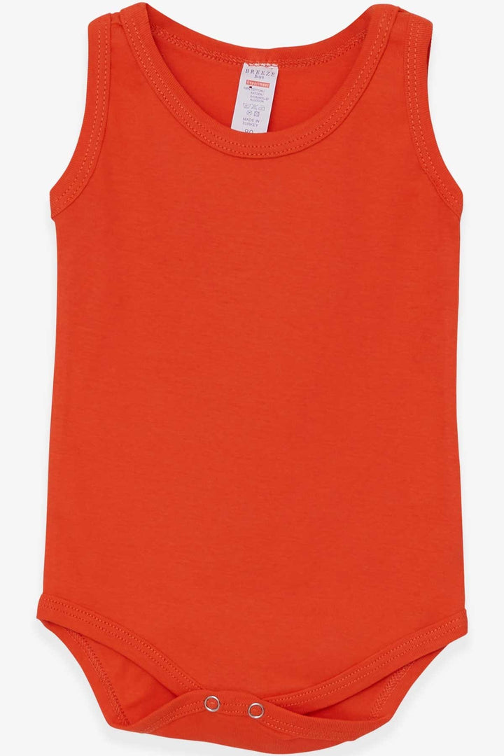 BRE Breeze Baby Girl Snap Bodysuit 9 Months-3 Years, Orange - Renton