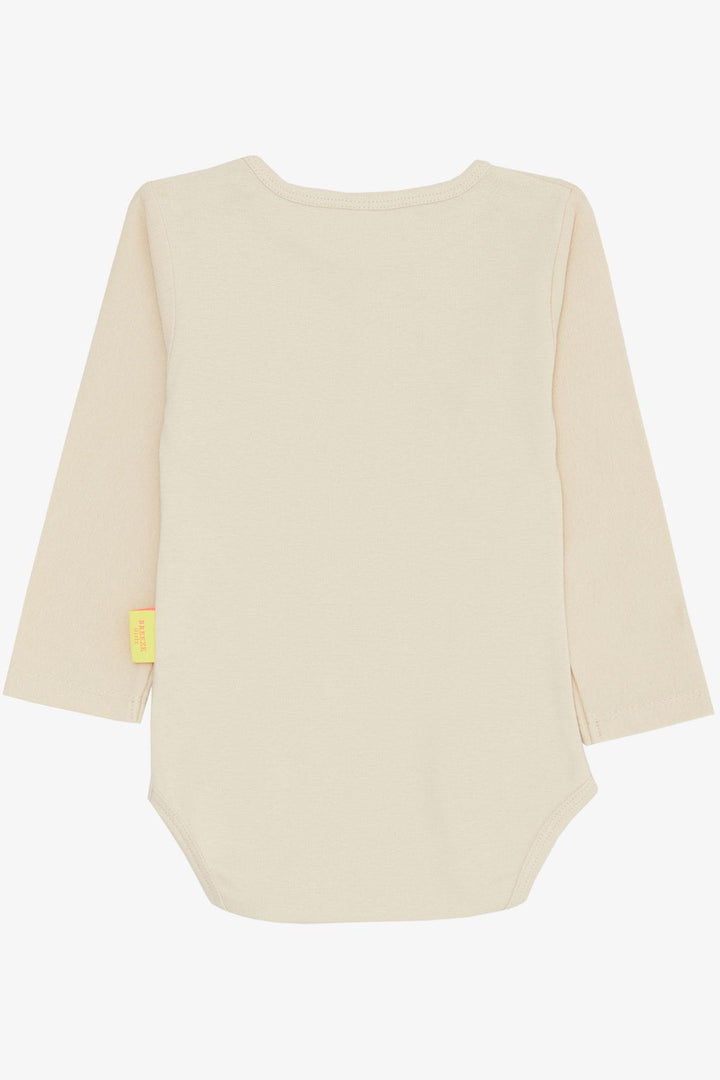 BRE Breeze Baby Girl Snap Fastener Bodysuit Basic 9 أشهر - 3 سنوات، كريمي - Ágioi Anárgyroi