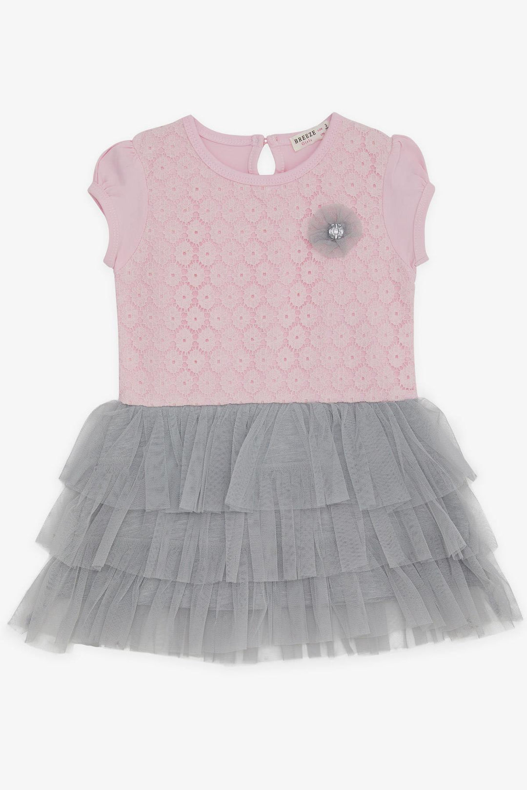 BRE Breeze Baby Girl Dress Tulle 9 Months-3 Years, Powder - Caluire-et-Cuire