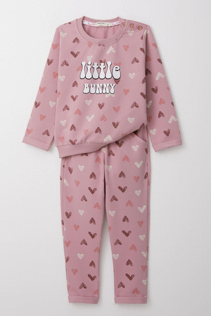 Bre Breeze Girl Baby Trade Cloid Clorful Heart Patcherced 9 месяцев 3 года, Rose Pink - Licata