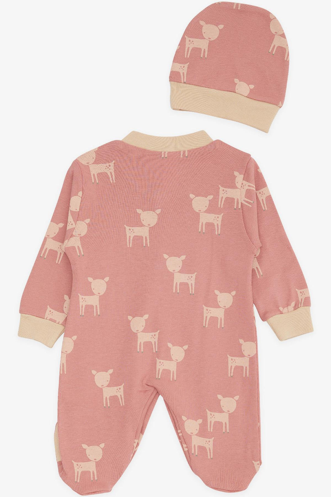 Bree Exe Beeze Baby Girl Romper с носками Симпатичная запянка с рисунком 0-3 месяца 6 месяцев, розовый розовый-piacenza