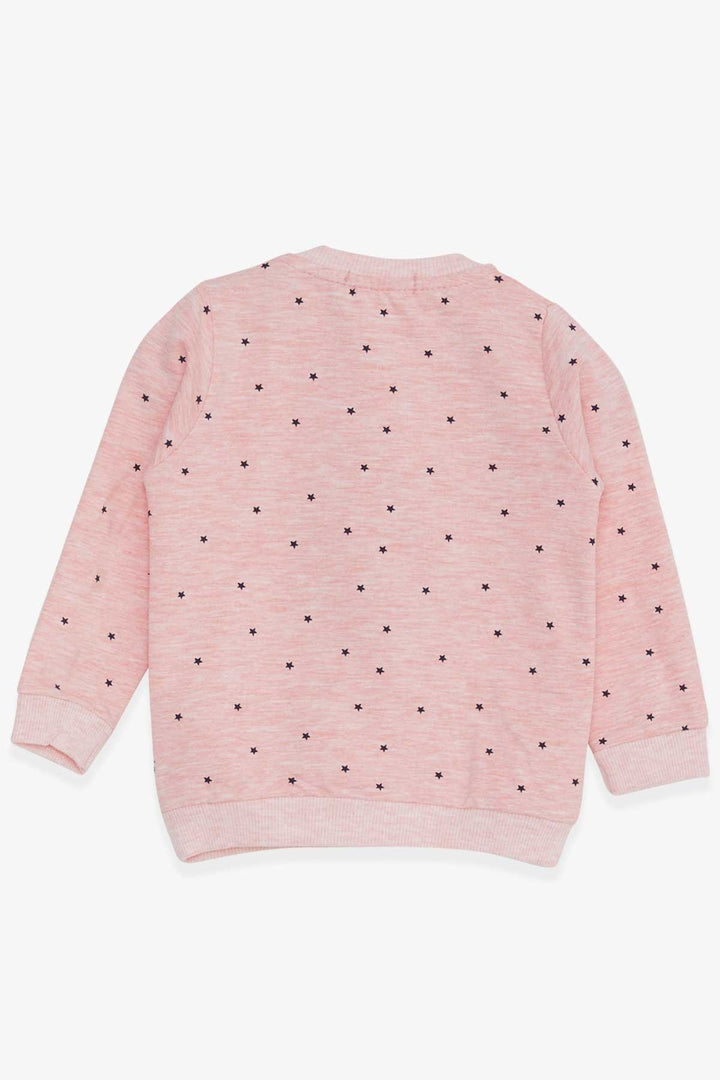 BRE Breeze Baby Girl Sweatshirt with Unicorn Print 4 Months.5 Years, Salmon Melange - Paracho de Verduzco