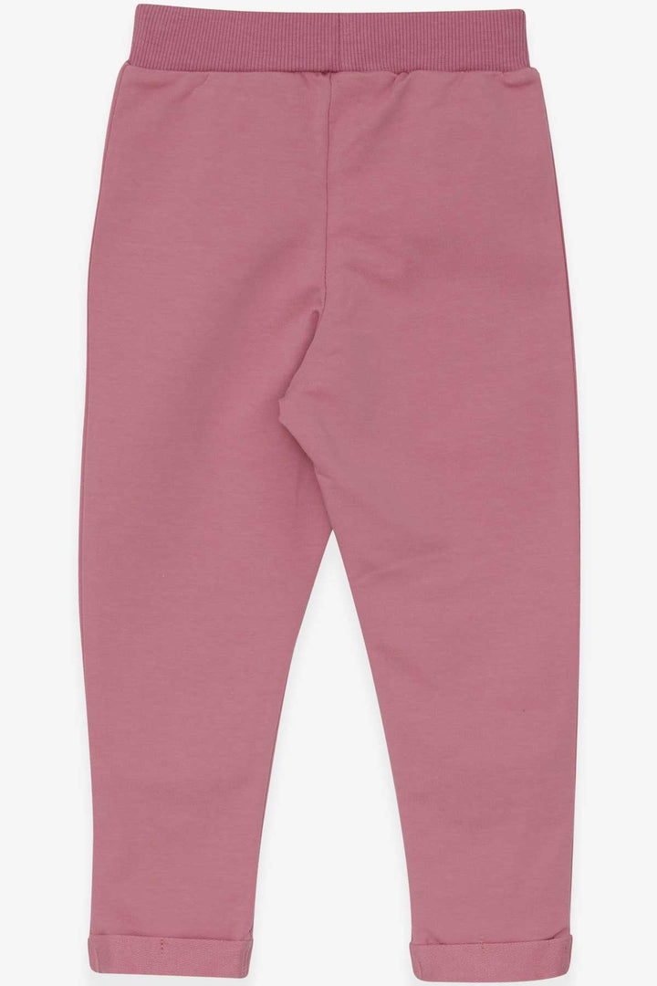 BRE Breeze Baby Girl Leggings Pants with Bunny Embroidery 9 Months-3 Years, Rose Pink - Stamford