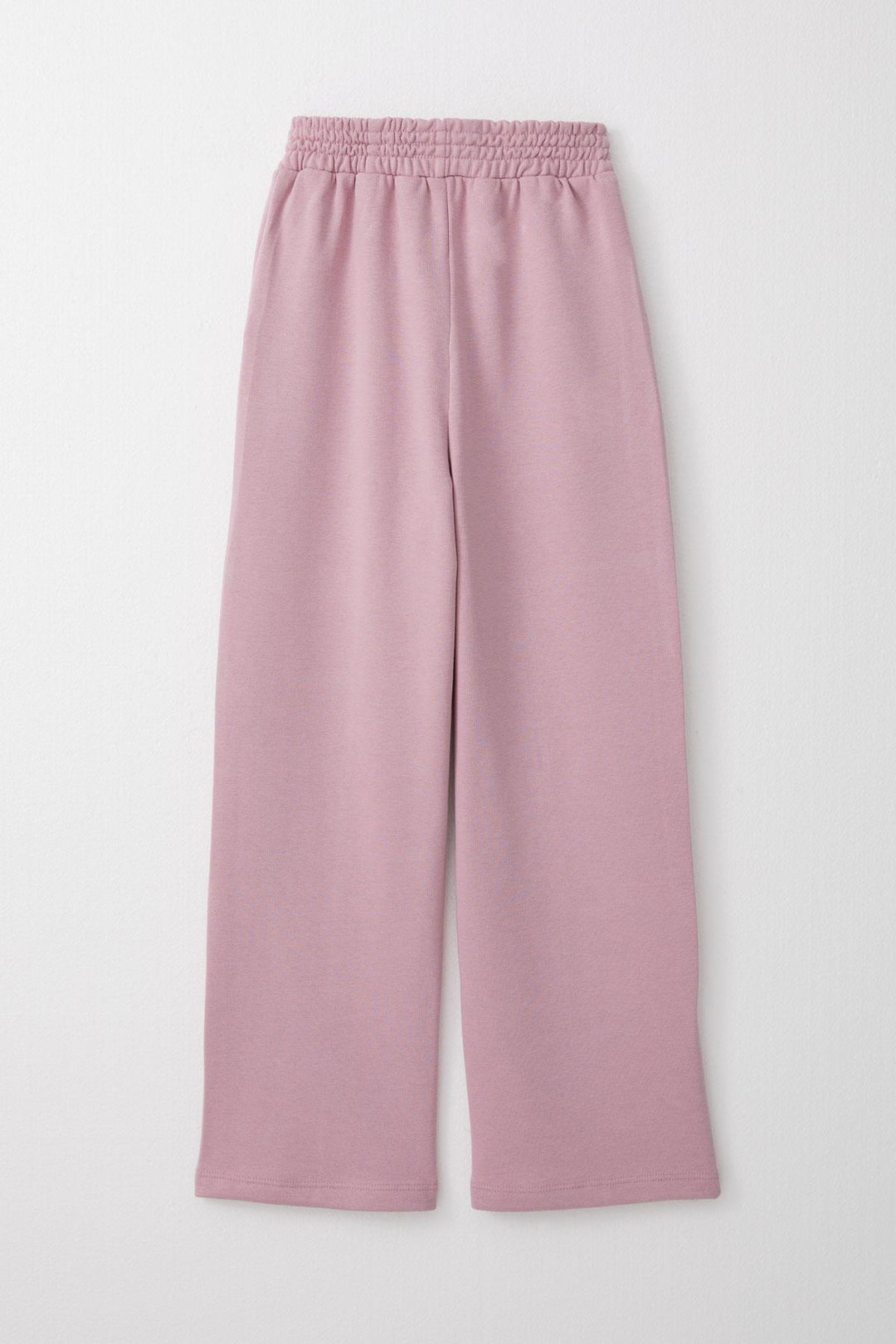 BRE Breeze Girl Child Wide Leg Elastic Waistband Bottom Pocketed Pants 84 Years, Rose Pink - Lehigh Acres