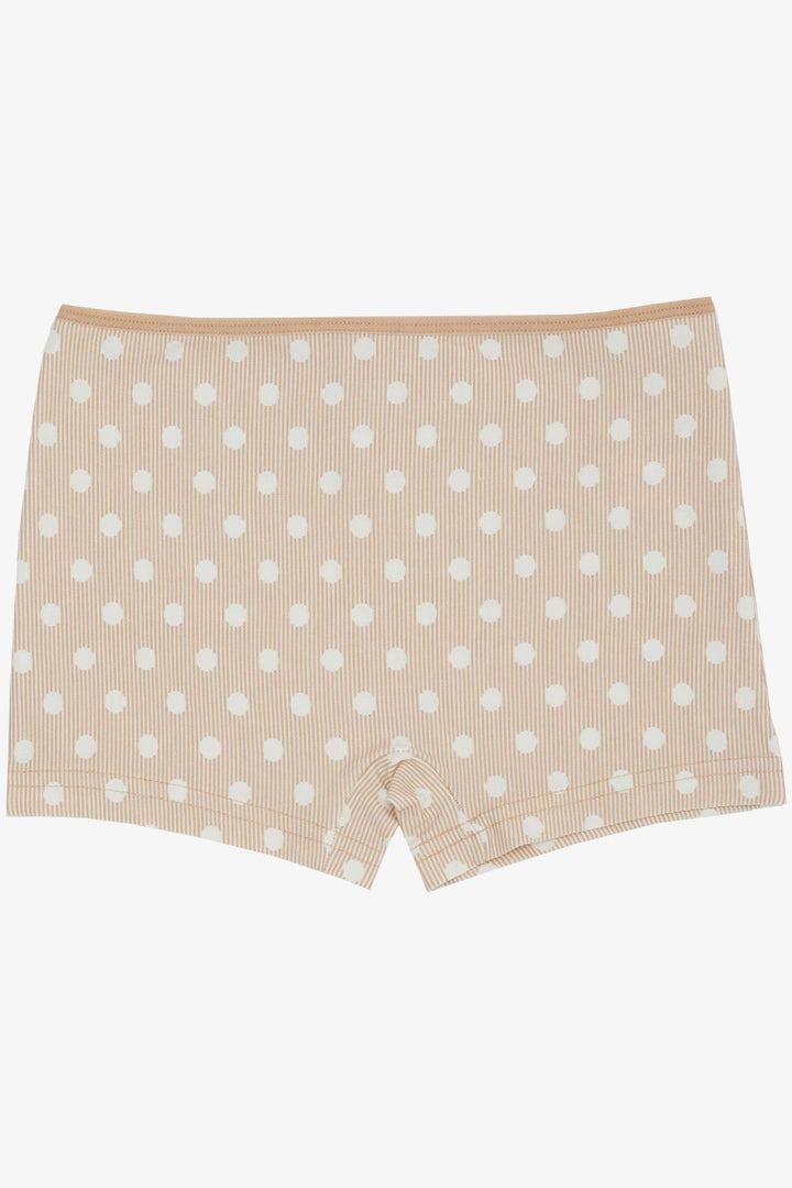 BRE Breeze Girl's Boxer Shorts with Polka Dot Pattern, 51 Years, Beige - Murfreesboro