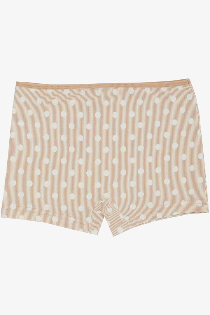 BRE Breeze Girl's Boxer Shorts with Polka Dot Pattern, 51 Years, Beige - Murfreesboro