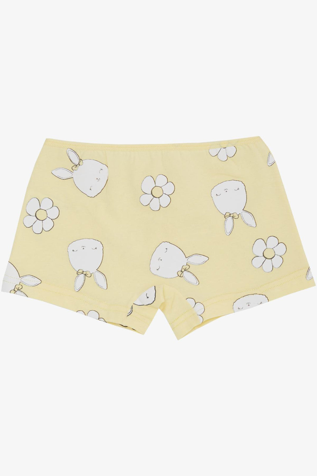 BRE Breeze Girl's Boxer Cute Bunny Patterned Floral 51 Years, Yellow - Ecatepec