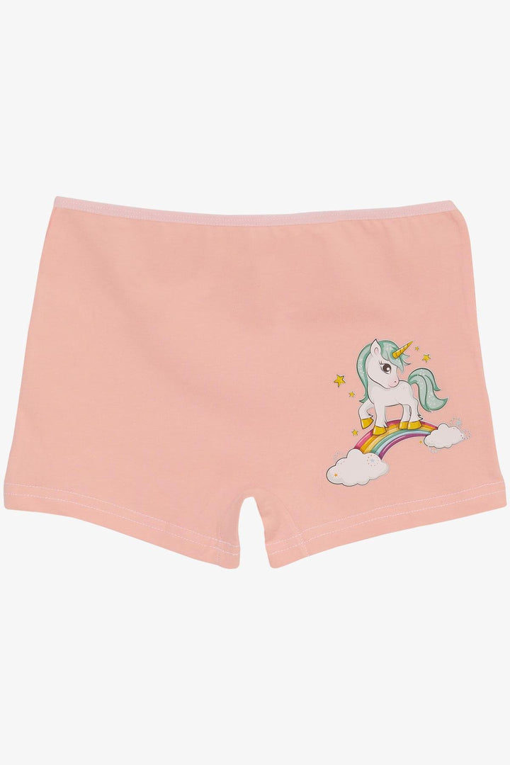 Bree Breeze Girl's Boxer милый Unicorn & Rainbow 51 год, Pink - Cranbourne