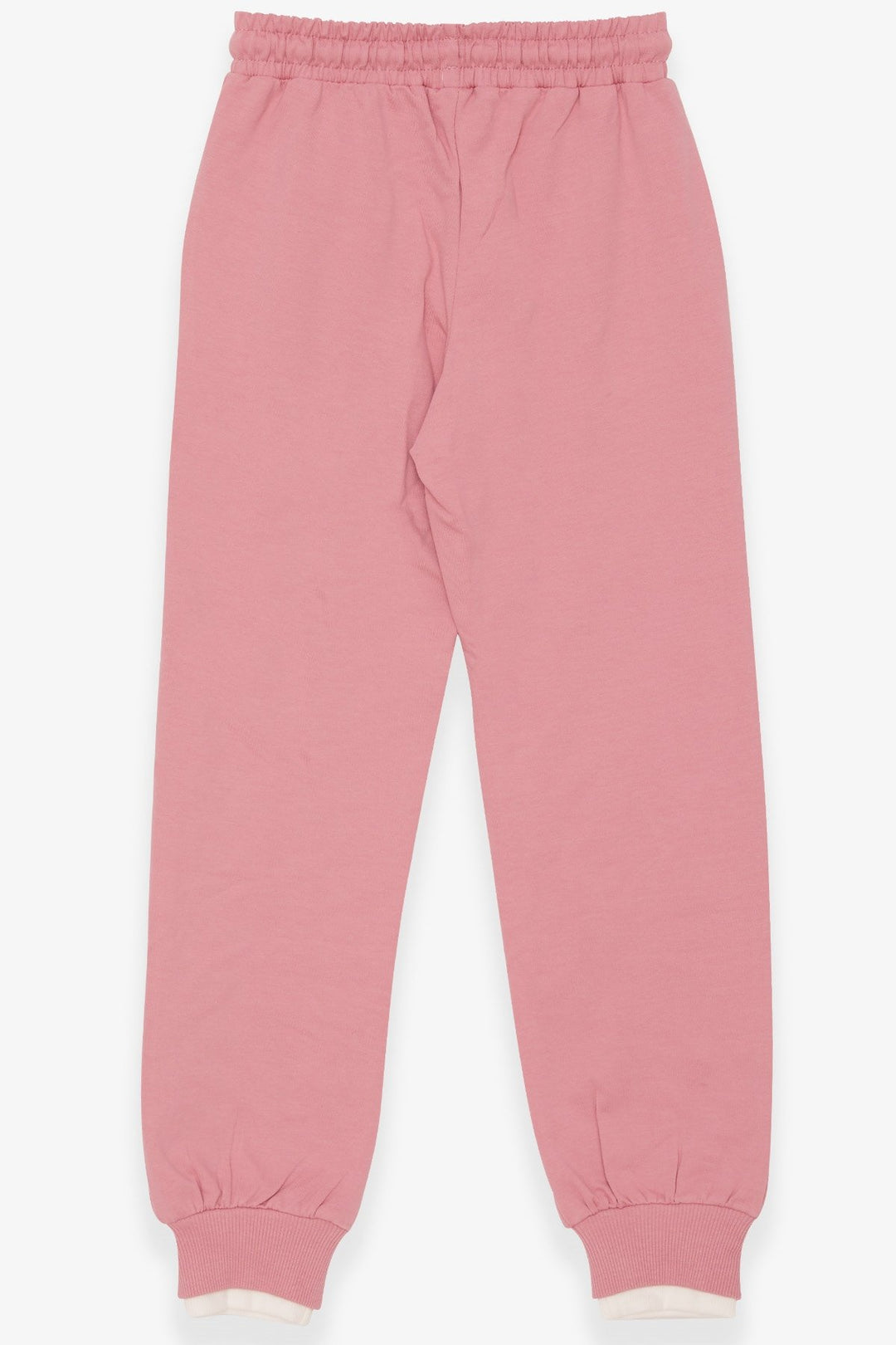 BRE Breeze Girl's Sweatpants Printed 84 Years, Rose Pink - Cabo San Lucas