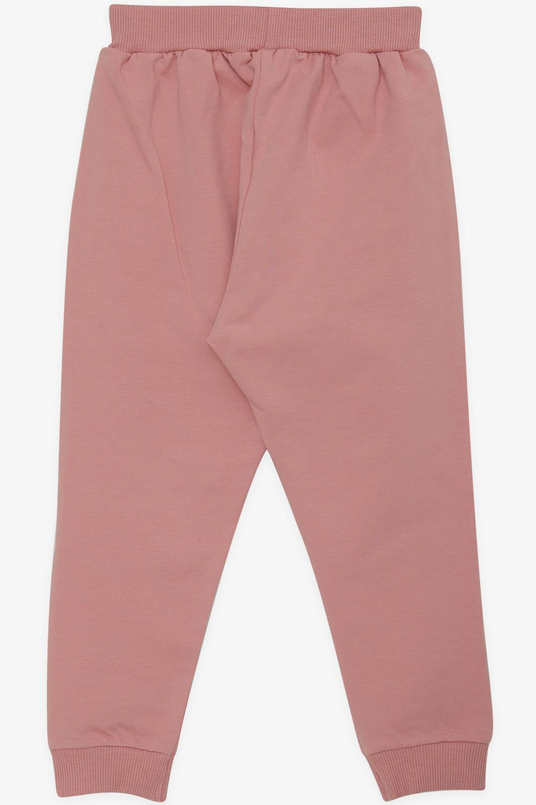 BRE Breeze Girl Child Sweatpants with Bunny Embroidery, 1-4 Years, Rose Pink - Birkenhead