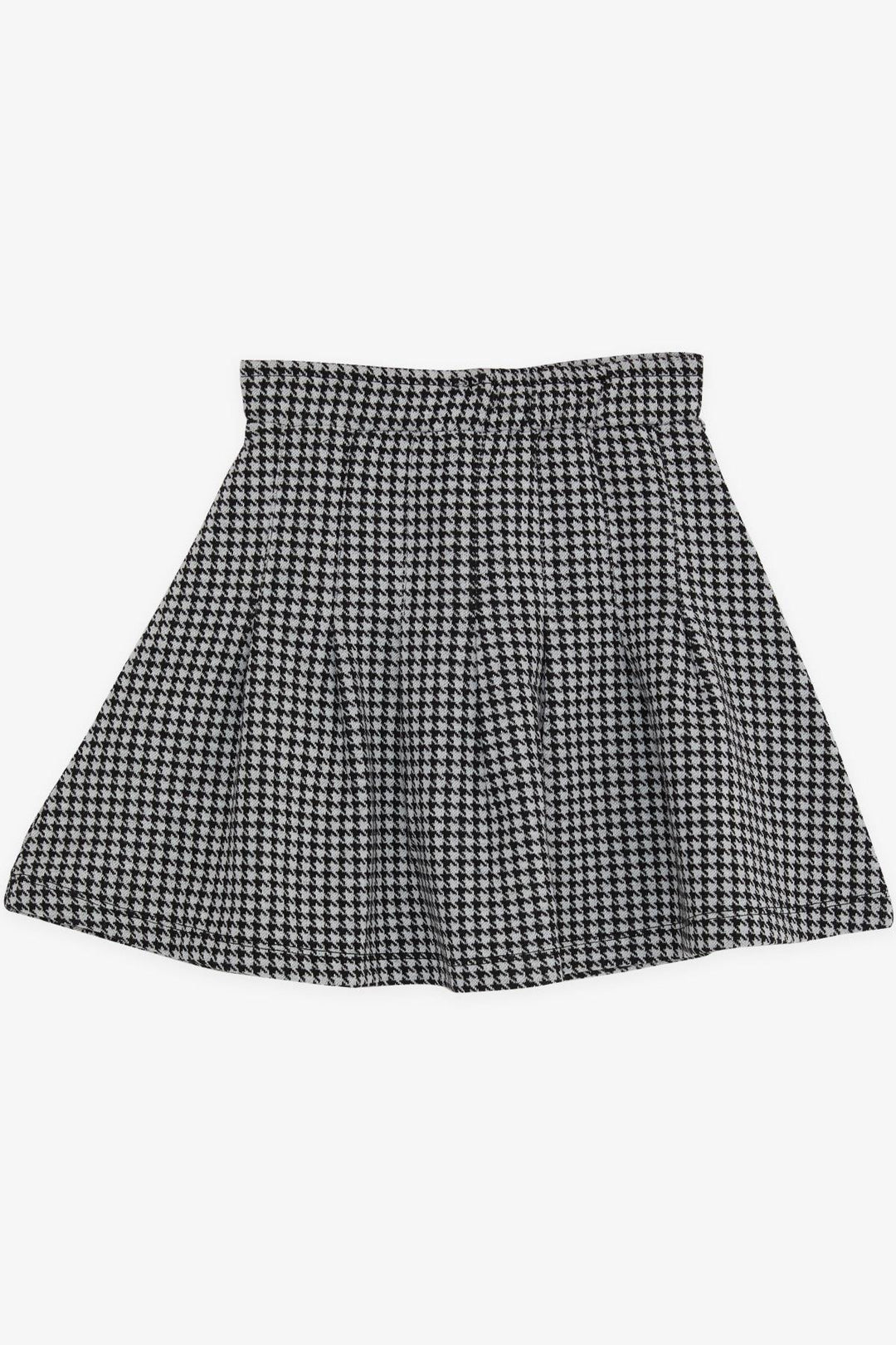 BRE Breeze Girl's Skirt Herringbone Patterned 84 Years, Black - Munich