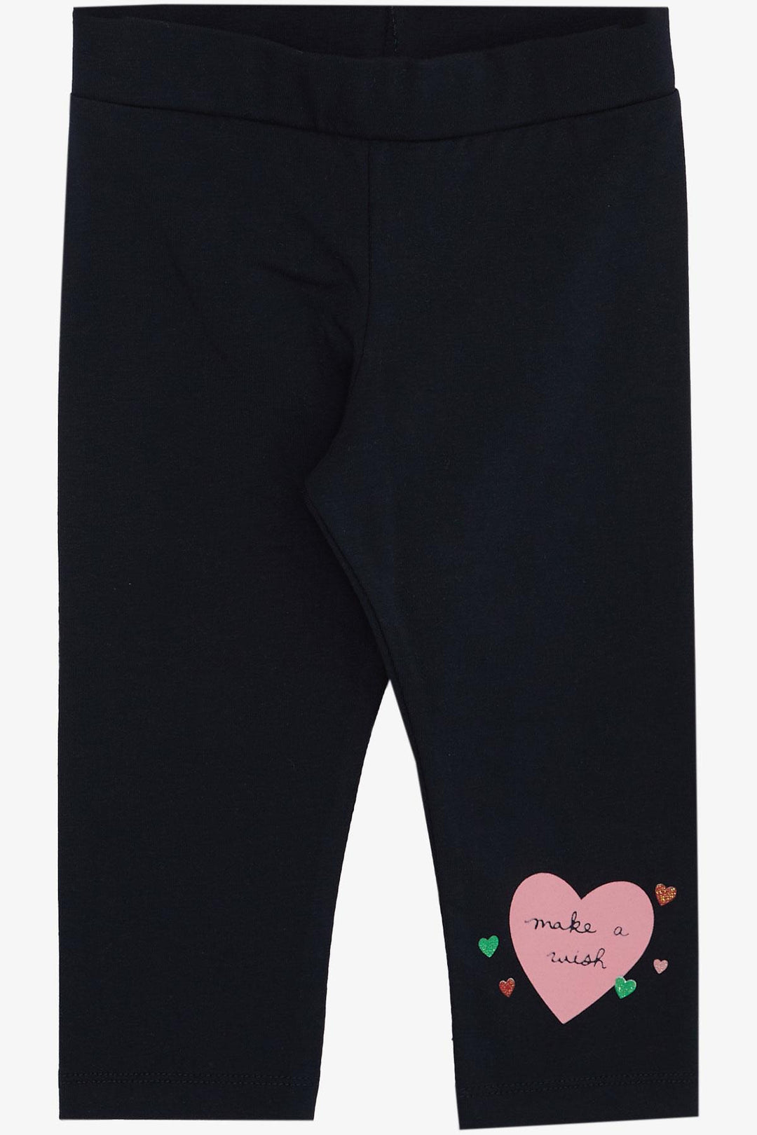 BRE Breeze Girl Capri Leggings Set Love Themed Bunny مطبوعة 1.5-5 سنوات، سلمون - بونتي دي ليما