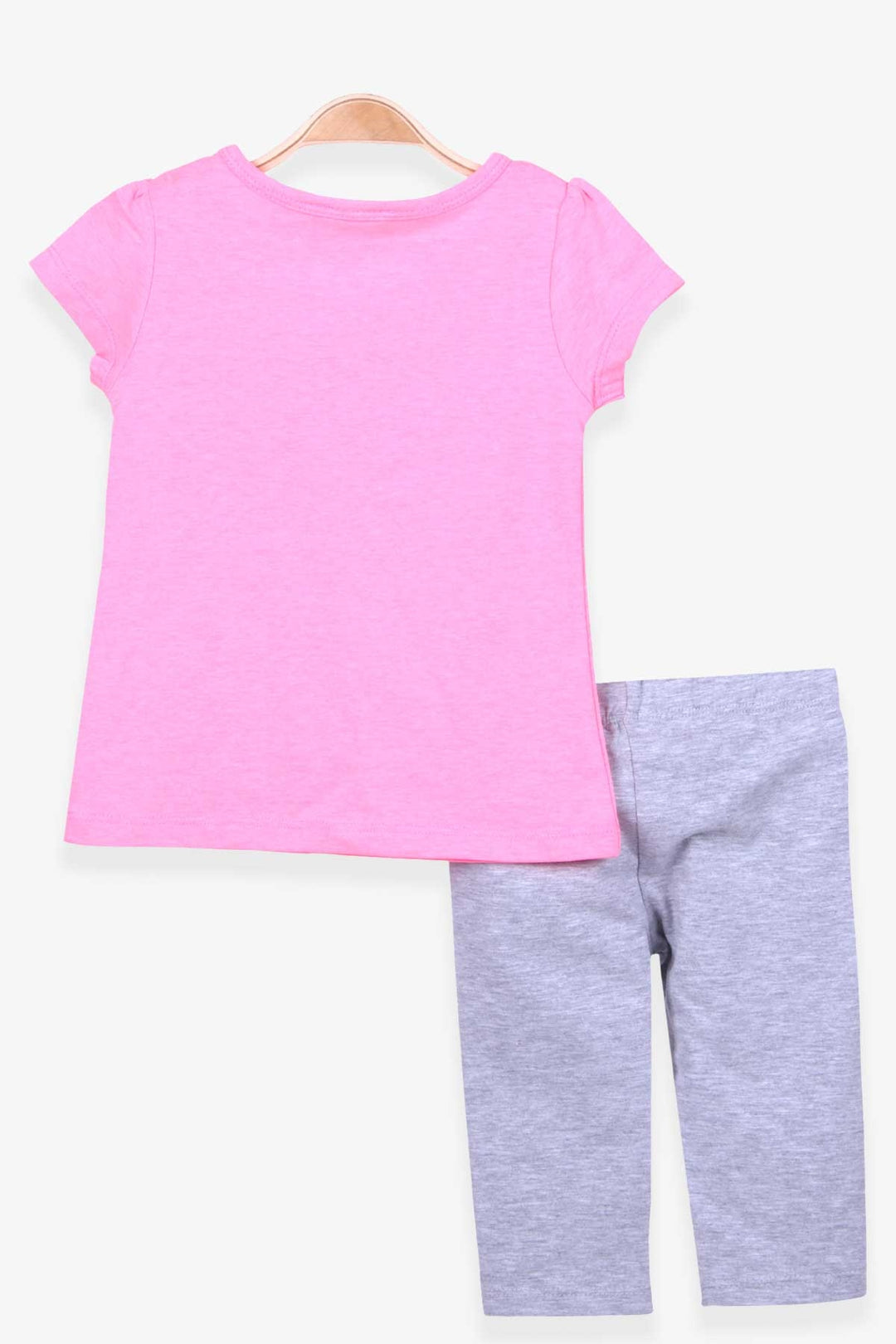 BRE Breeze Girl's Leggings Set with Rabbit Print, Neon Pink, 2-6 Years - Wagga Wagga