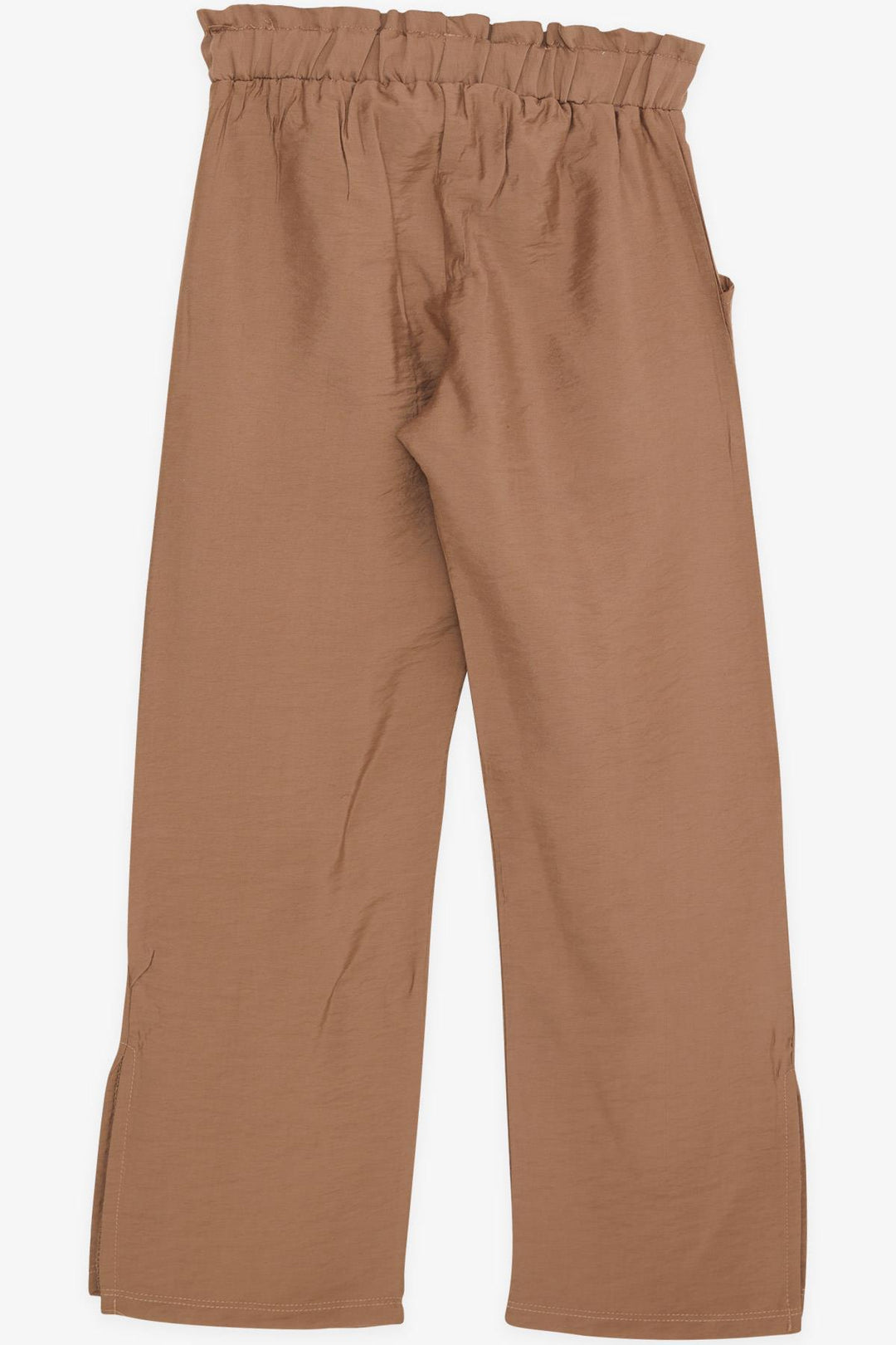 BRE Breeze Girl's Pants with Pockets and Slits at the Hem, Brown, 84 Years - Braine-l’Alleud