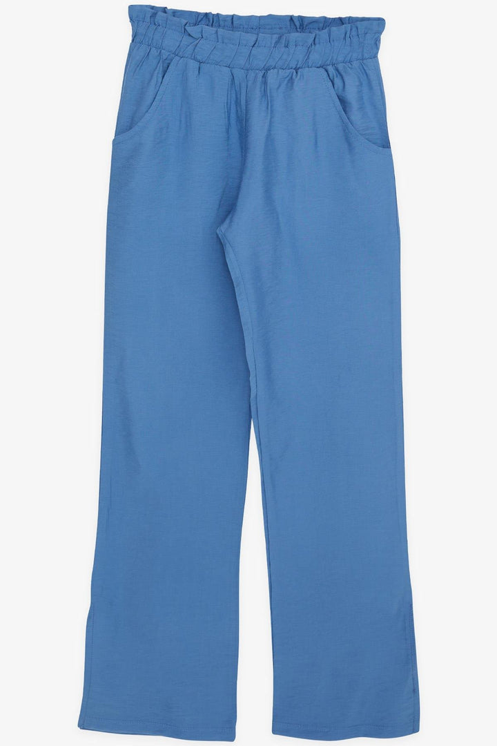 BRE Breeze Girl's Pants with Pockets and Slits at the Hem, 84 Years, Blue - Guaynabo