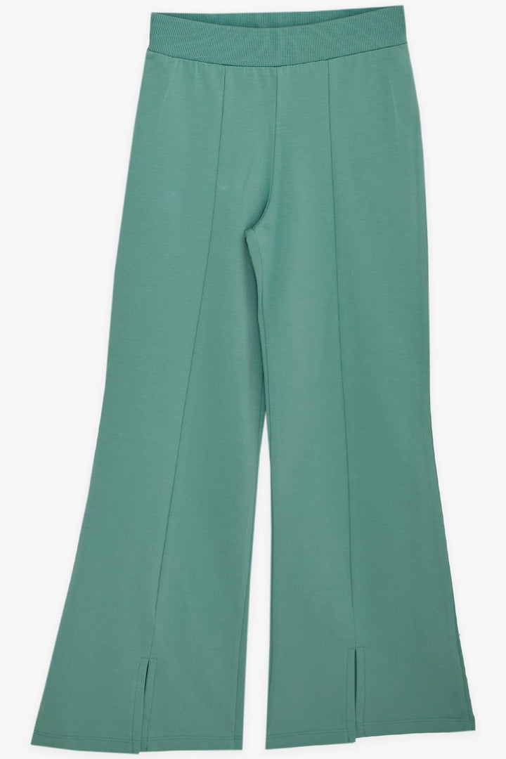 BRE Breeze Girl's Pant Set with Pants Printed with Summer Slit 104 Years, Mint Green - Ansbach