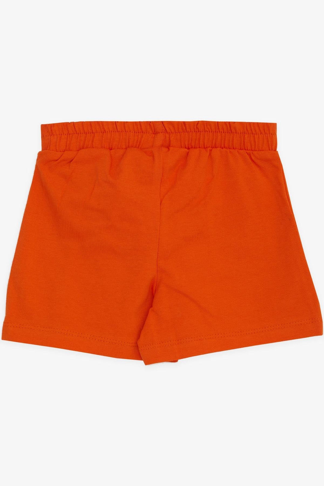 BRE Breeze Girl Child Shorts Skirt Button Accented 3-7 Years, Orange - Tlaquepaque