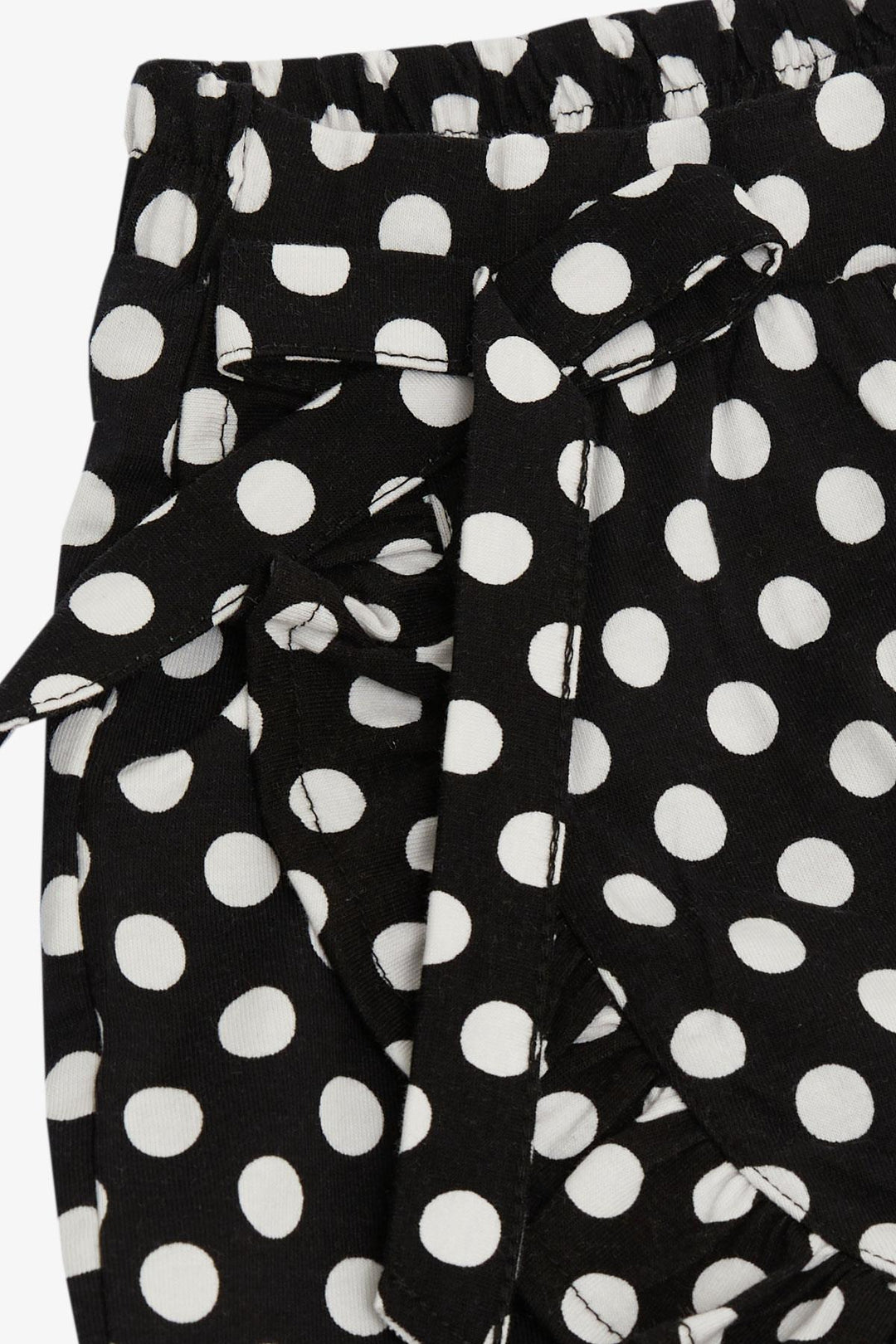 BRE Breeze Girl's Shorts Skirt with Polka Dot Bow, 62 Years, Black - Caltanissetta