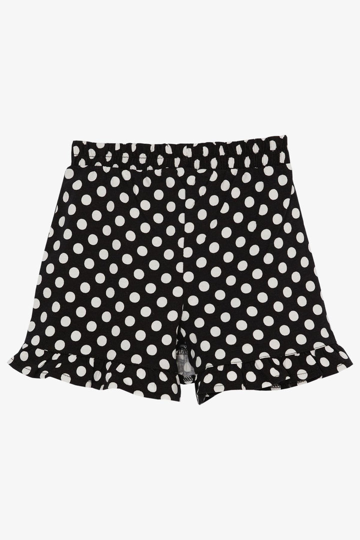 BRE Breeze Girl's Shorts Skirt with Polka Dot Bow, 62 Years, Black - Caltanissetta