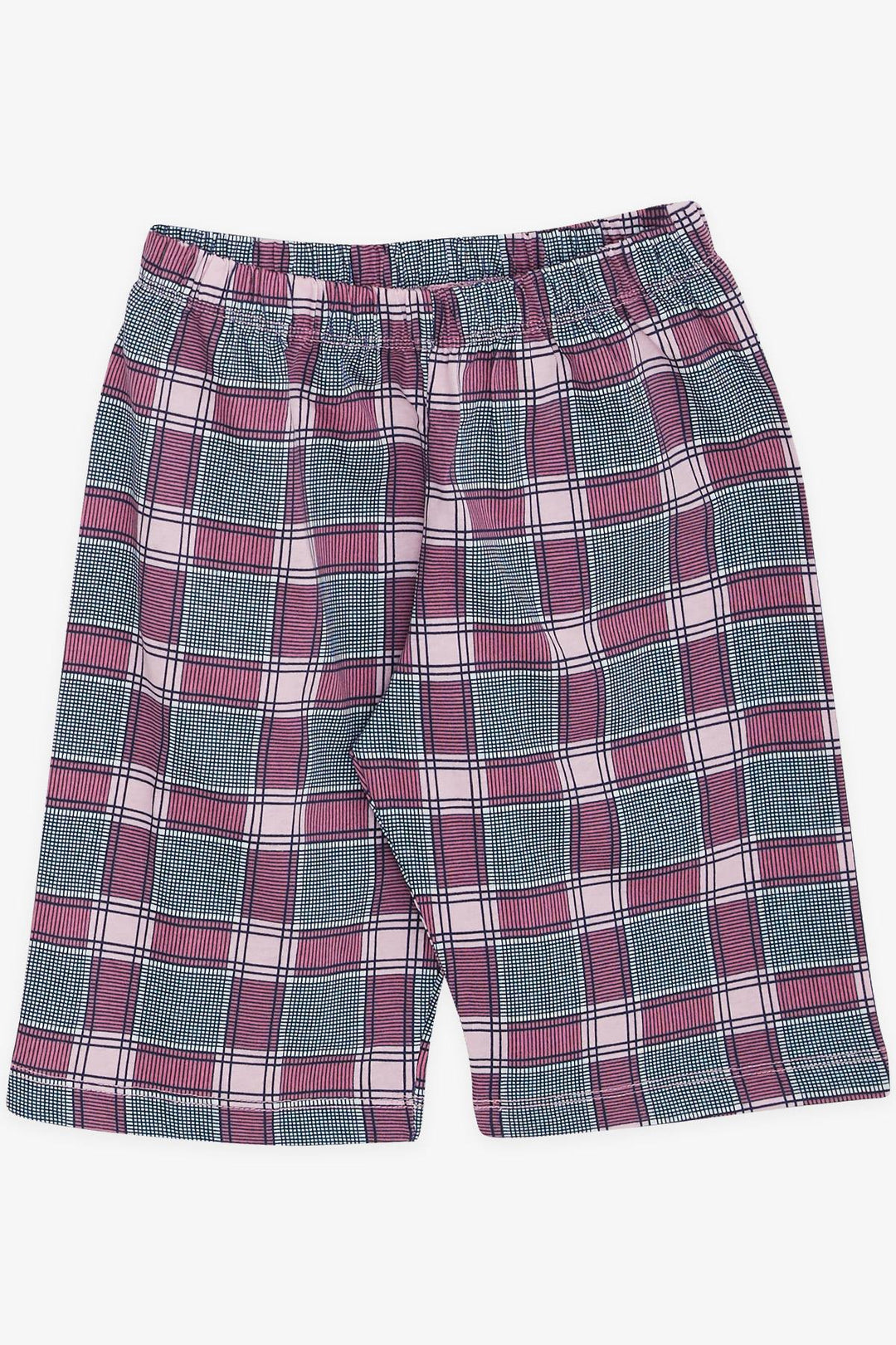 BRE Breeze Girl's Shorts Pyjama Set Plaid Patterned 104 Years, Mixed Color - Kaufbeuren