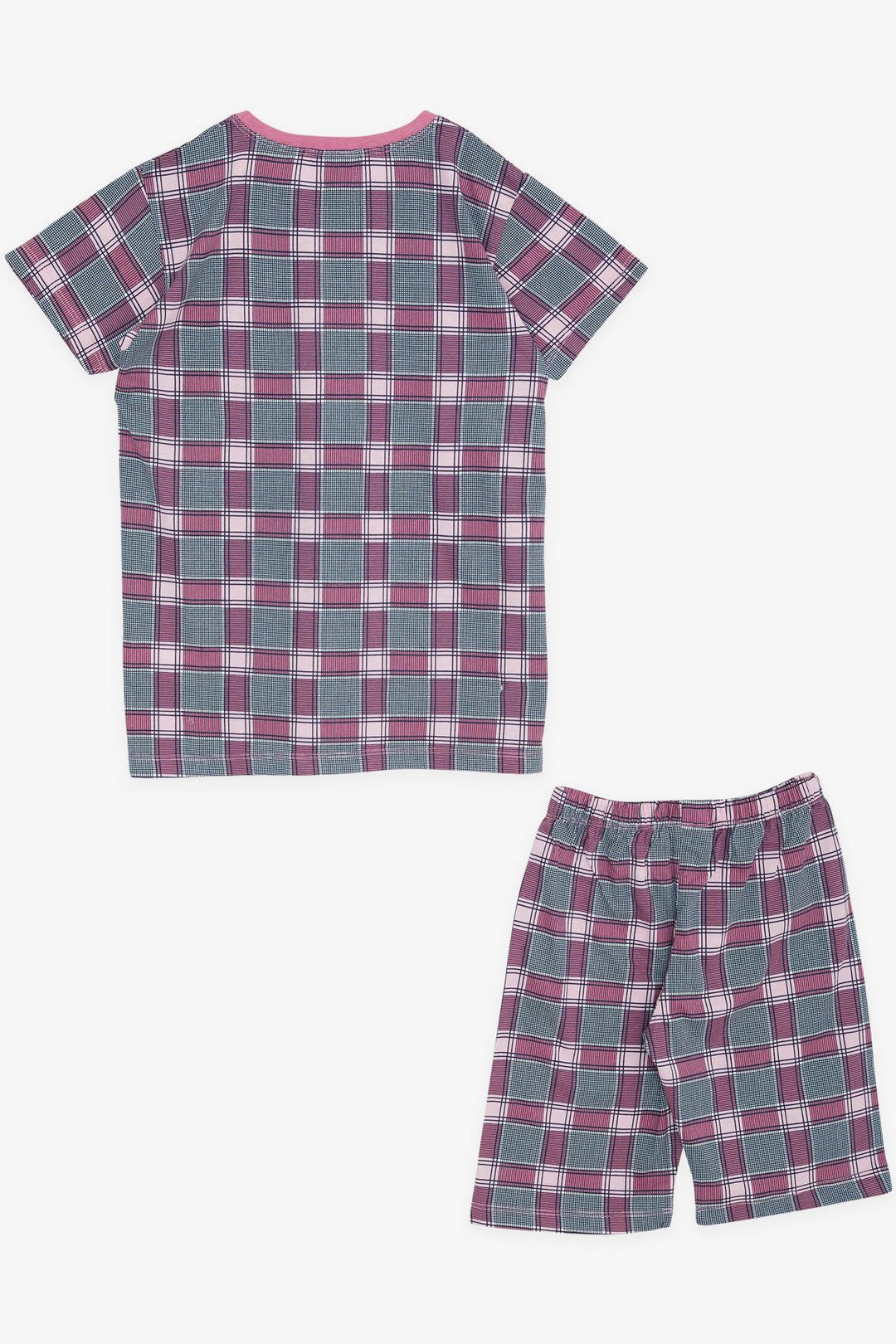 BRE Breeze Girl's Shorts Pyjama Set Plaid Patterned 104 Years, Mixed Color - Kaufbeuren