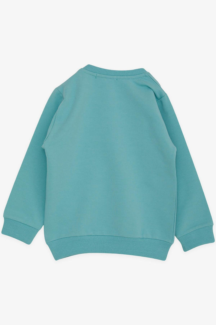 BRE Breeze Girl Child Sweatshirt Cool Girl Printed 1.5-5 Years, Aqua Green - Reutlingen