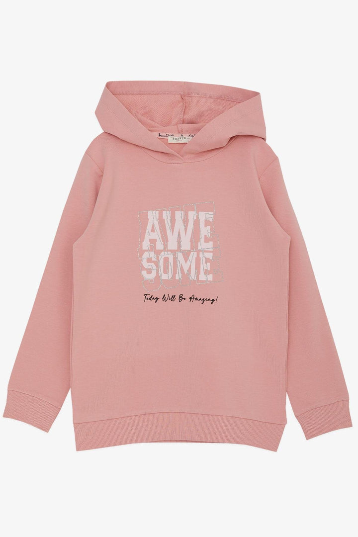 Bree Breeze Girl Child Sweatshirt с блестящим текстом с печатью 50 лет, розовый розовый - Kramatorsk