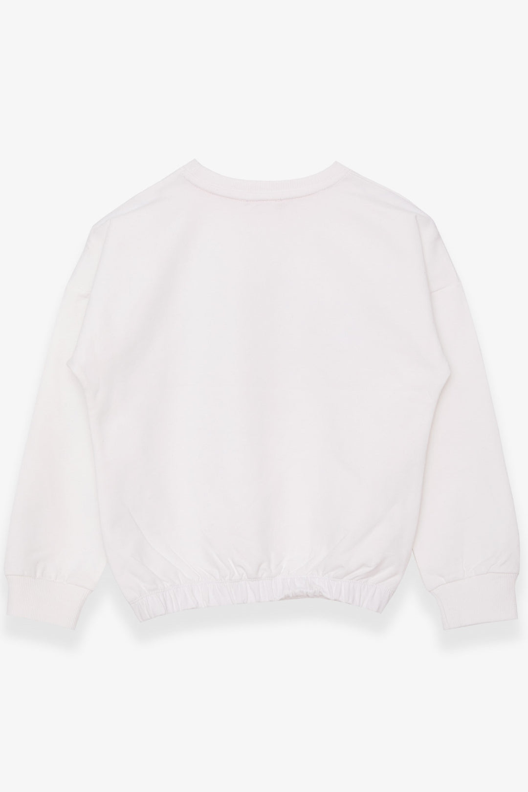 BRE Breeze Girl's Sweatshirt with Glittery Printed Text, 84 Years, Beige - Pakenham