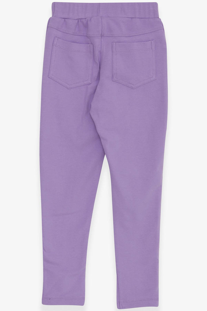 BRE Breeze Girl Leggings with Back Pockets, 84 Years, Lilac - Poitiers