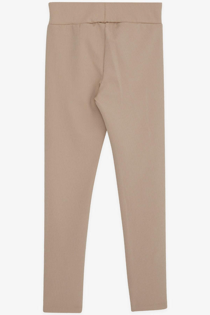 BRE Breeze Girl's Leggings Basic 94 Years, Beige - Benevento