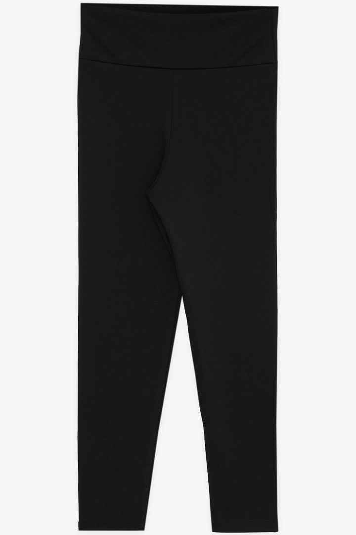 BRE Breeze Girl's Leggings Basic 84 Years, Black - Saarbrücken