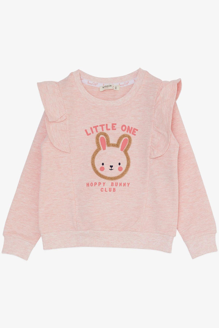 Bree Exe Girl Child Ligging Set милый кроличный вышитый вышитый вышитый плече