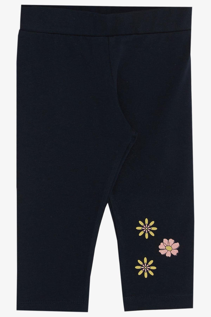 BRE Breeze Girl Child Legging Set Cute Girl Printed Floral 2-6 Years, Ecru - Burton upon Trent