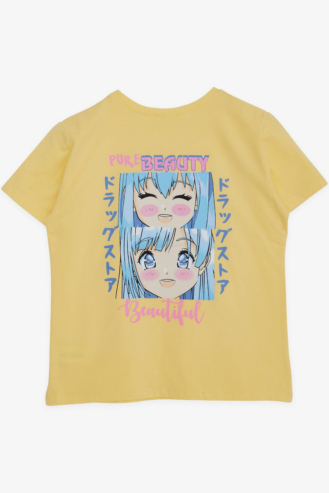 Футболка Breeze Girl's Anime Printed 94 года, желтый - Lynwood