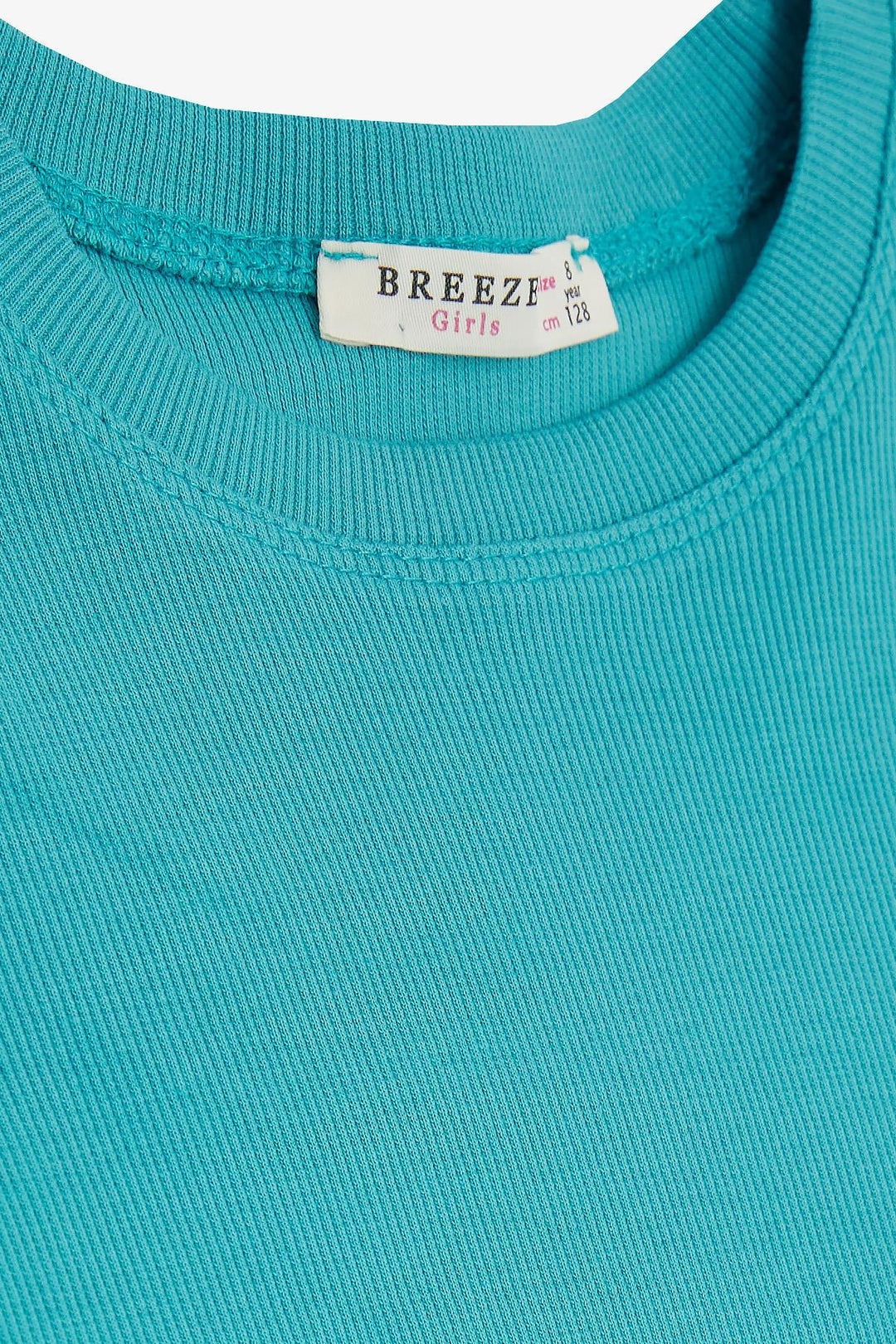 Футболка Breeze Girl's с рюшами, 84 года, Mint Green - Exeter