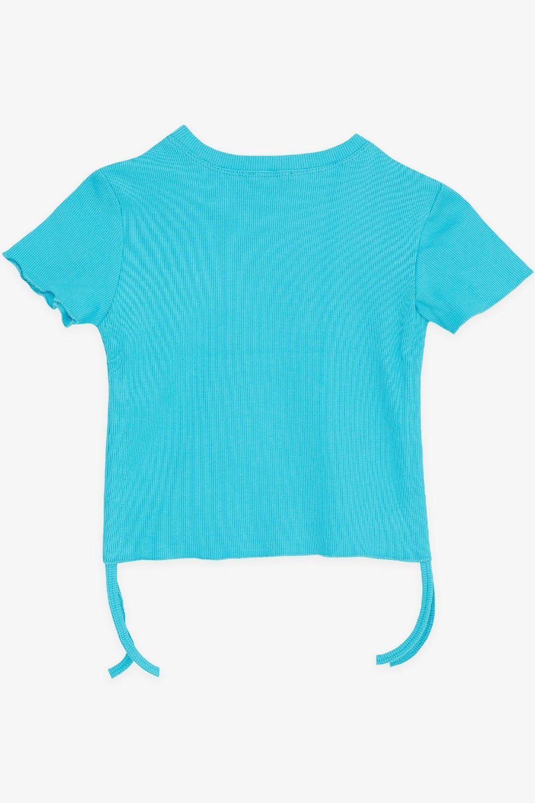 BRE Breeze Girl's T-Shirt with Ruched Sides, 84 Years, Turquoise - Mankato