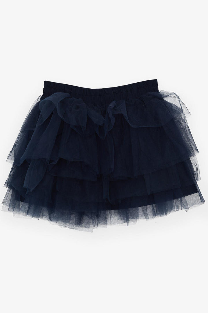 BRE Breeze Girl's Tutu Skirt 32 Years, Navy Blue - Padova