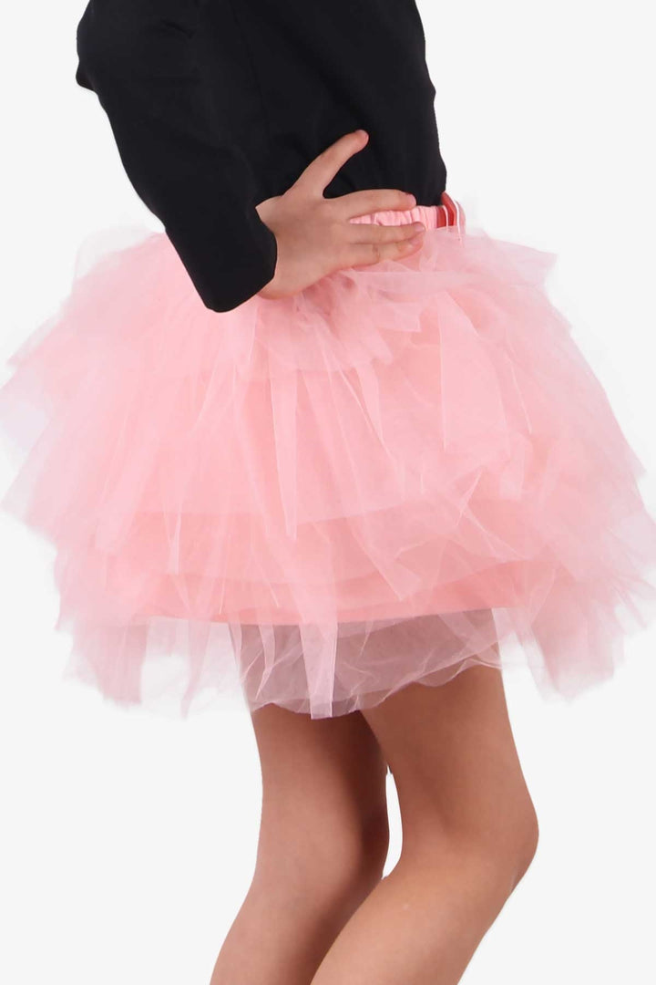 BRE Breeze Girl's Tutu Skirt 82 Years, Salmon - North Las Vegas